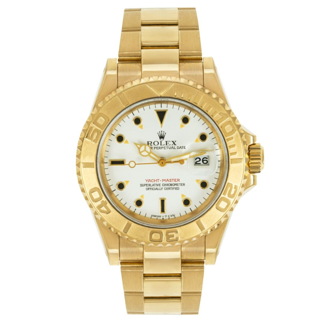 Rolex Yachtmaster Yellow Gold / White Dial - 2004 FABRIX1