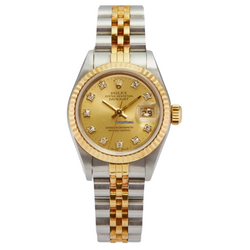 Rolex Datejust - Factory Champagne Diamond Dial 26MM - 1990's FABRIX1