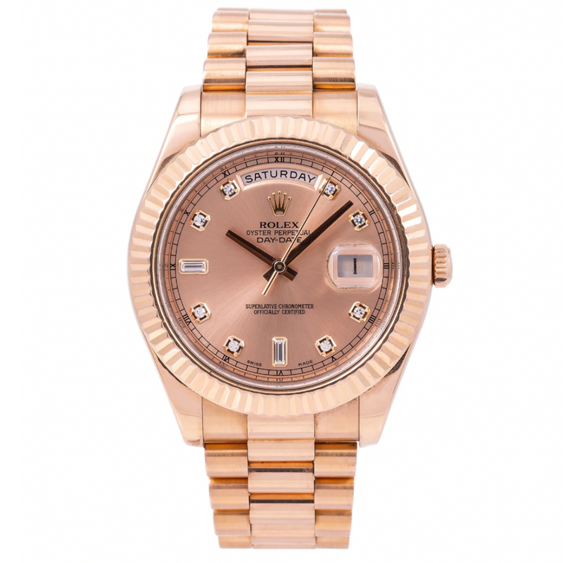 Rolex Day-Date 41mm Factory Diamond Dial Presidential FABRIX1