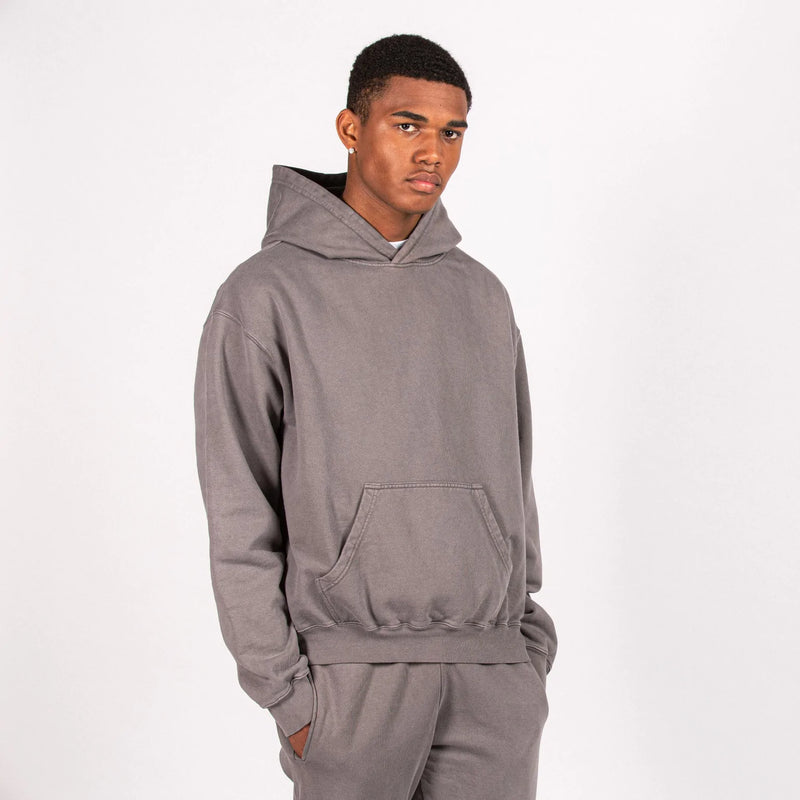 Grey Marl Oversized Hoodie Original Allure