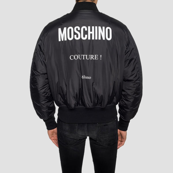 Moschino Couture Milano Bomber Jacket Original Allure