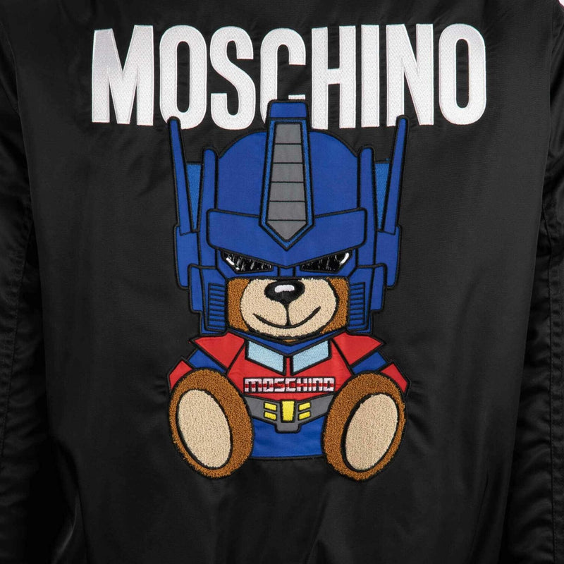 Moschino Couture Transformers Bear Bomber Jacket - Original Allure